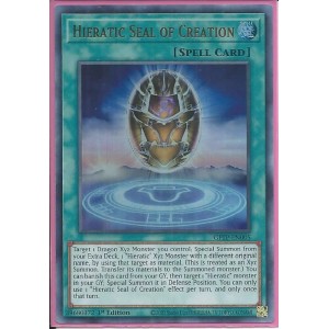 GFTP-EN005 Hieratic Seal of Creation – Ultra Rare